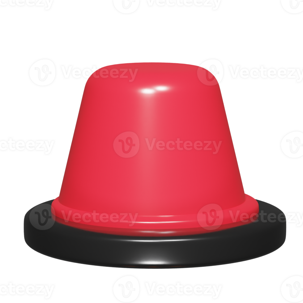 Sirens icon 3d render illustration png