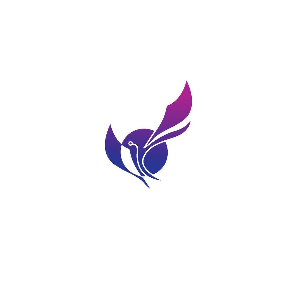 Phoenix Bird Symbol. vector