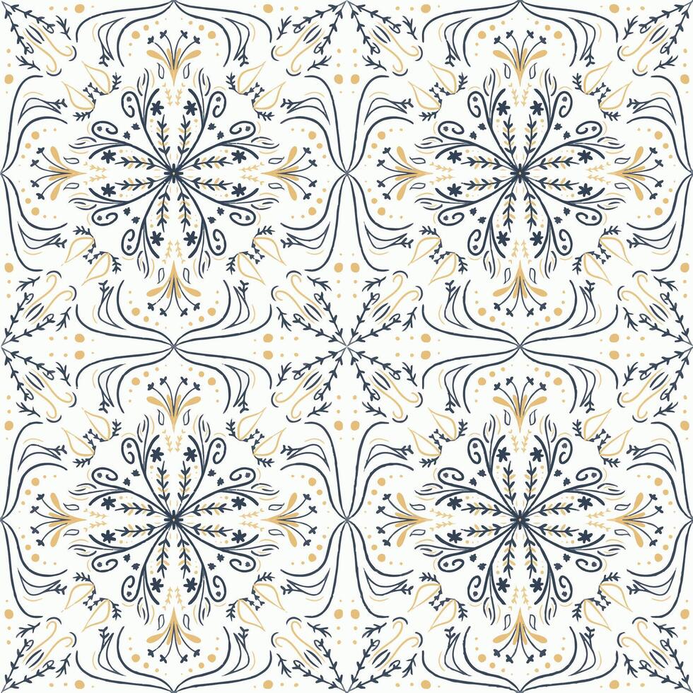 tiles abstract background. ceramic tile stylization vector