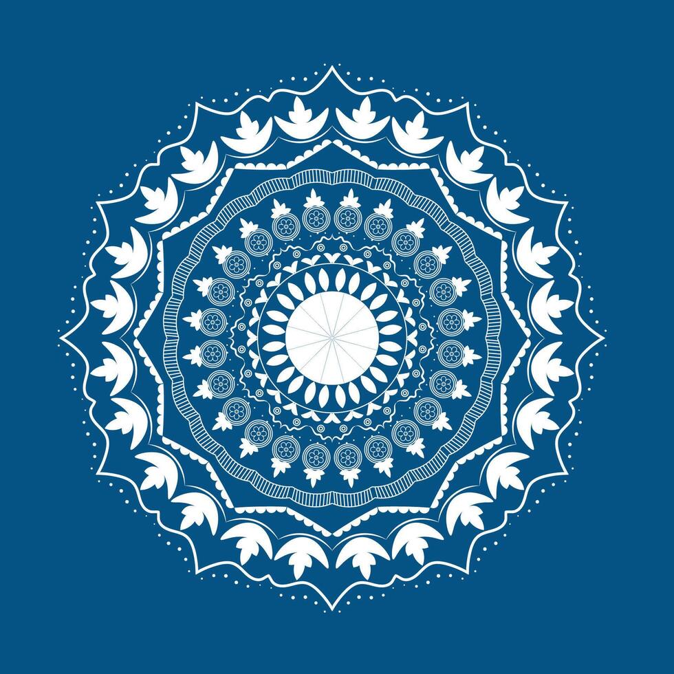 Luxury mandala design vector