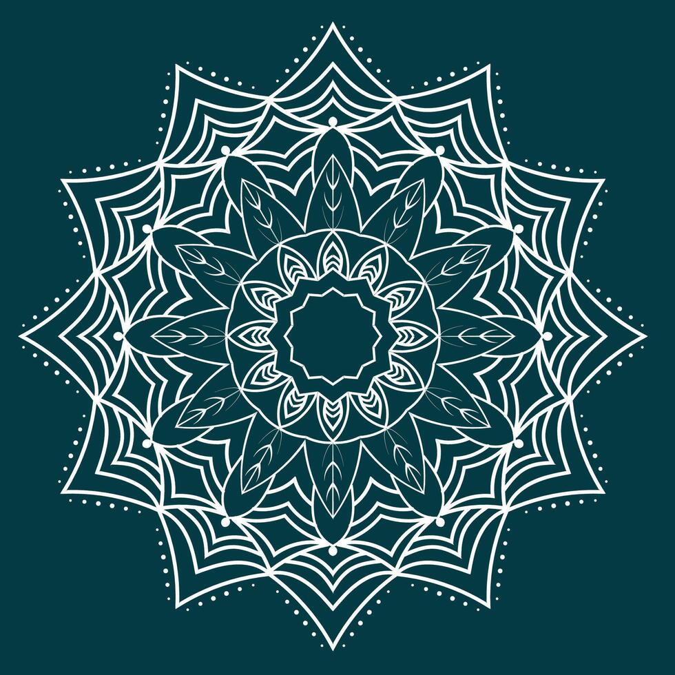 Luxury mandala design vector