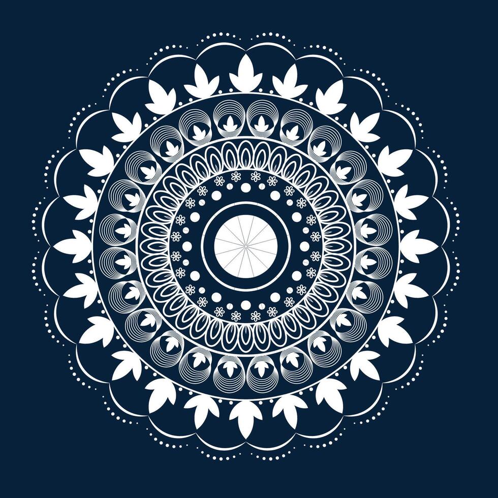 Luxury mandala design vector
