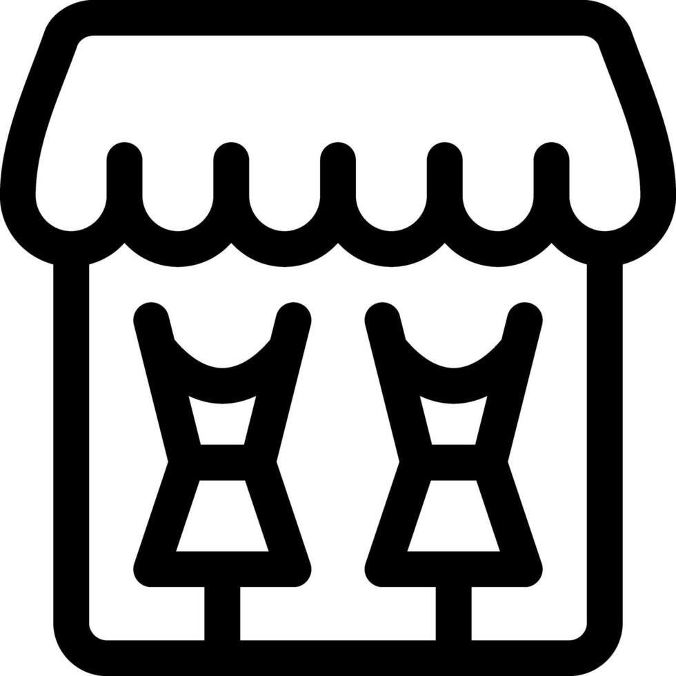 this icon or logo fashion icon or other where everything related to fashion, equipment and others or design application software vector