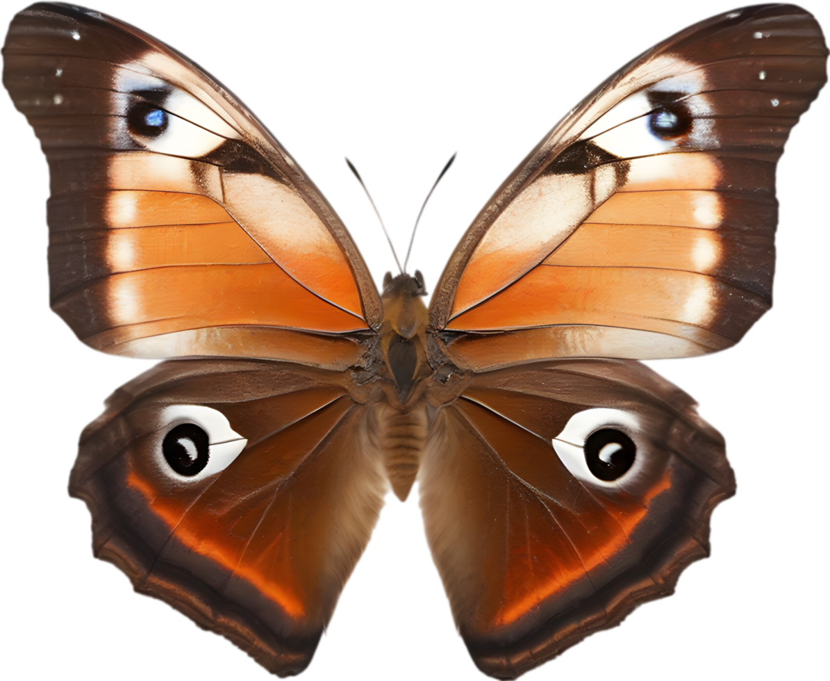 AI generated Colorful and elegant butterfly image. png