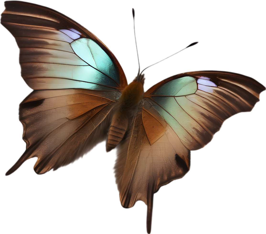 AI generated Colorful and elegant butterfly image. png