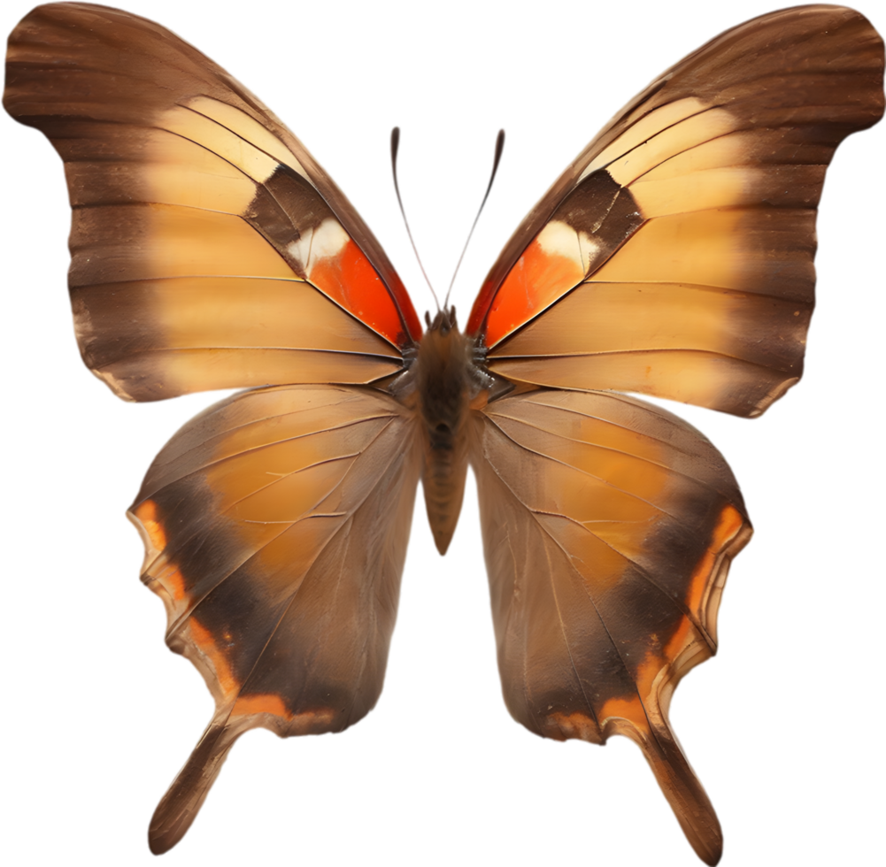 AI generated Colorful and elegant butterfly image. png
