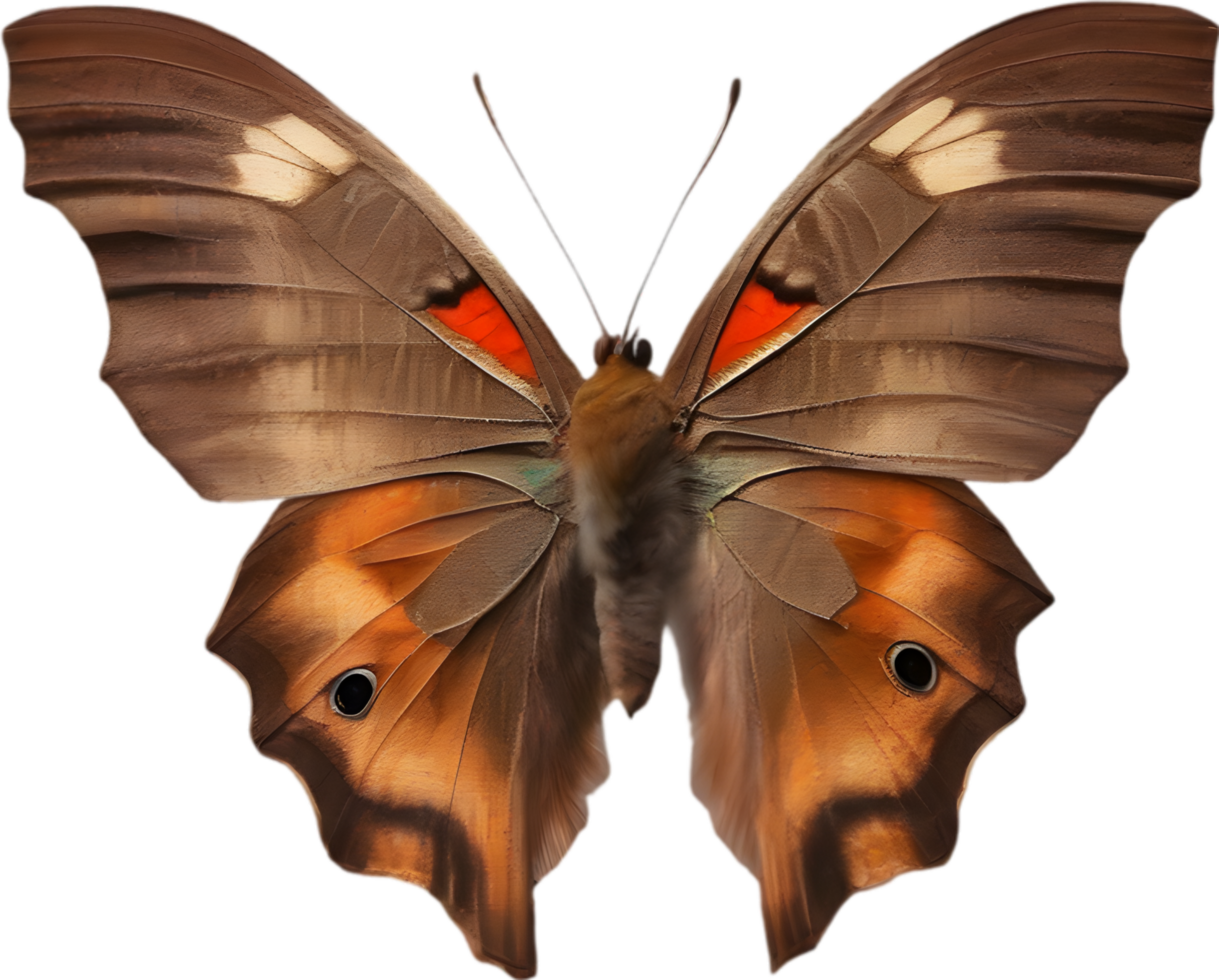 AI generated Colorful and elegant butterfly image. png