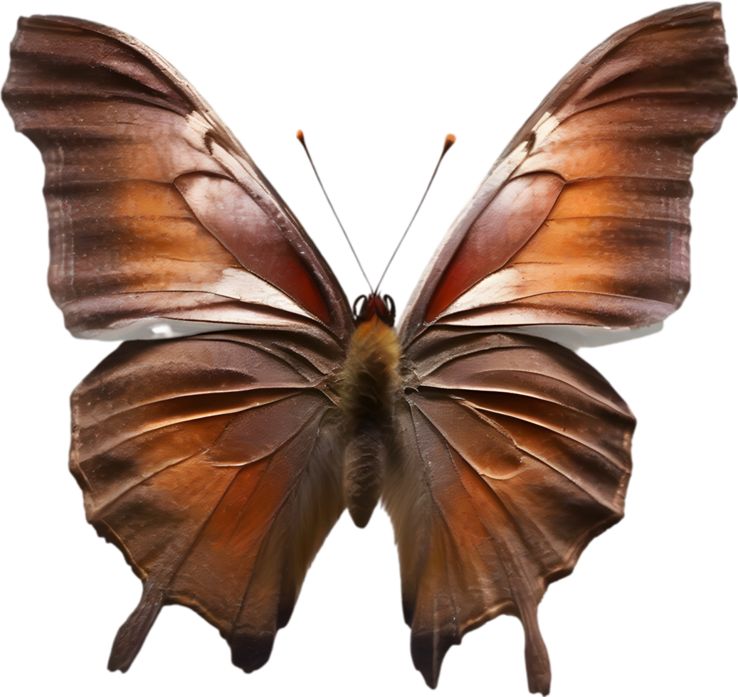 ai generiert bunt und elegant Schmetterling Bild. png