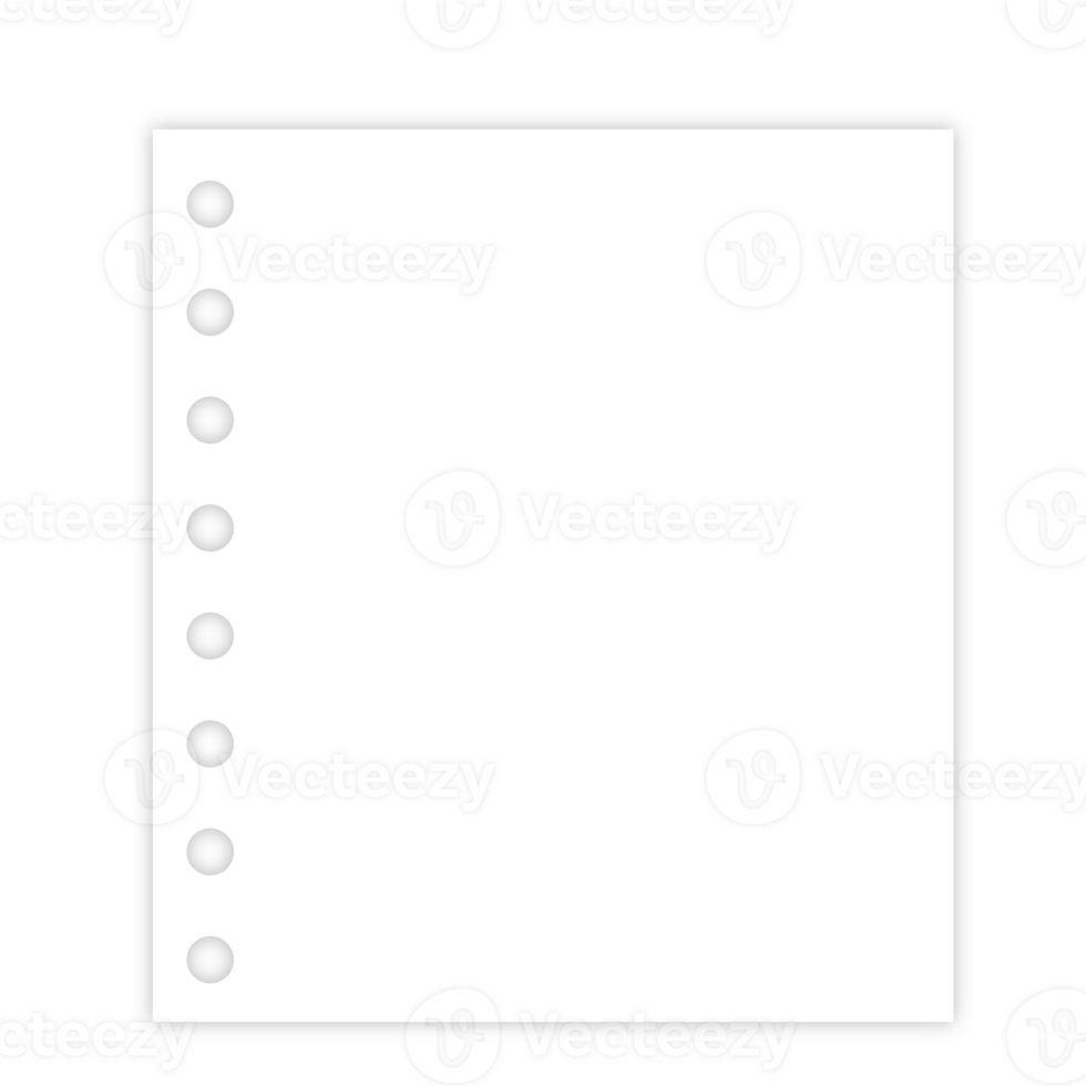 This is a memo pad you can use for notes png