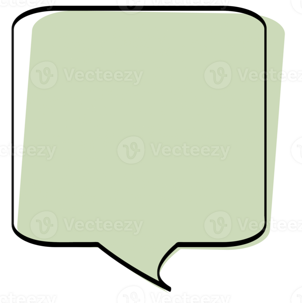 a speech bubble used to draw cartoons png