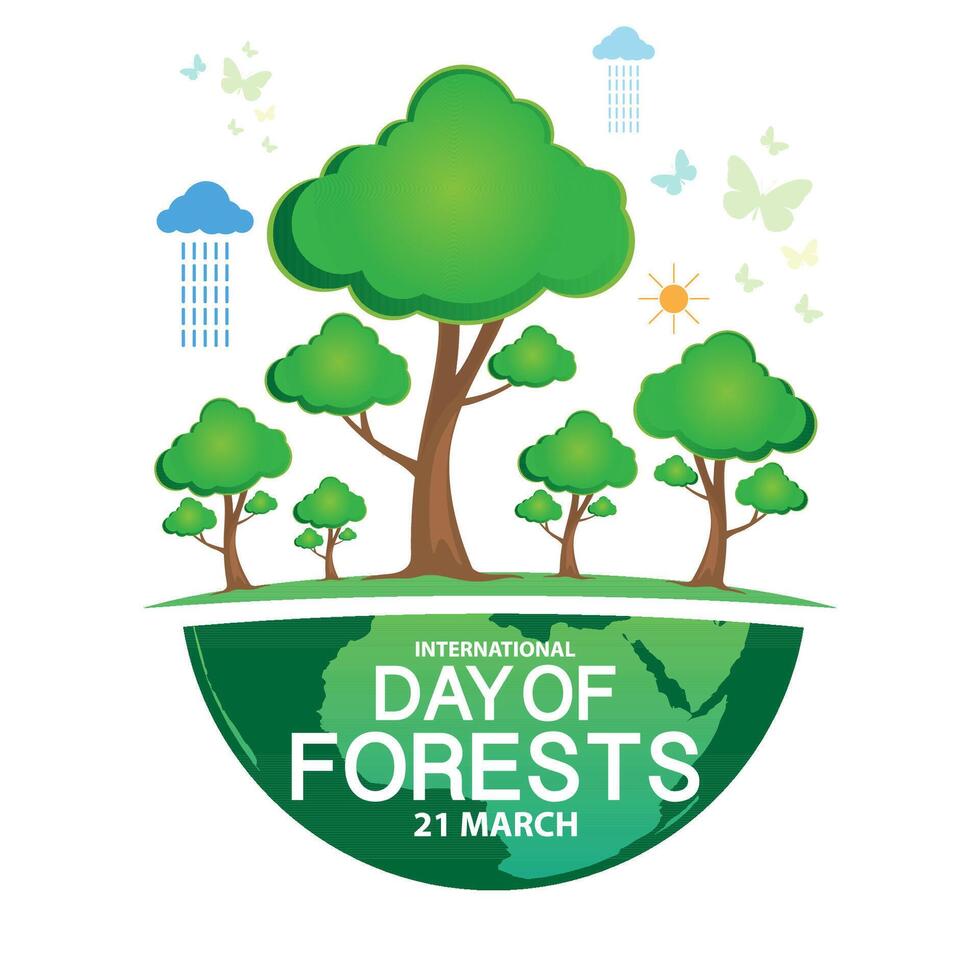 International Day of Forests vector