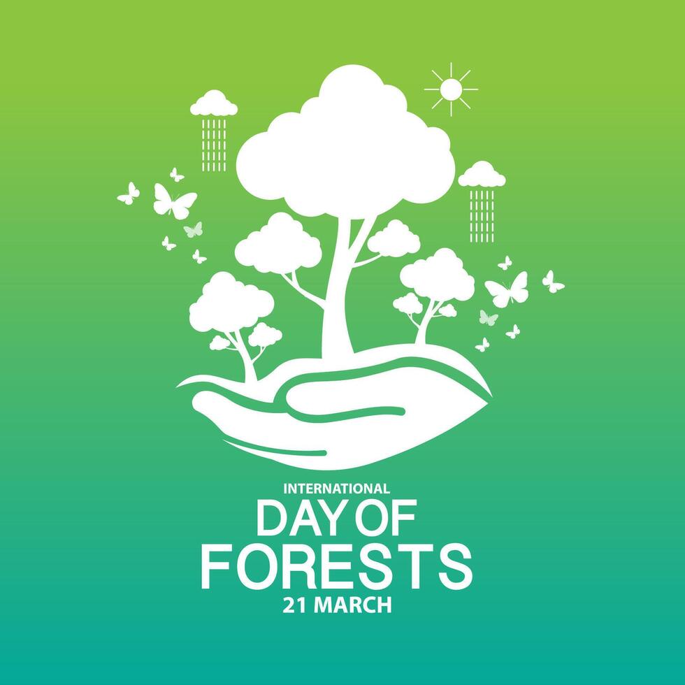 International Day of Forests vector