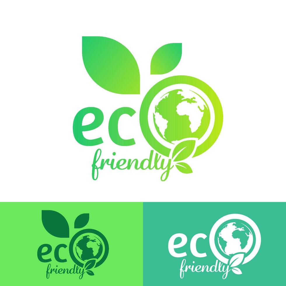 Environment. Let's Save the World Together vector