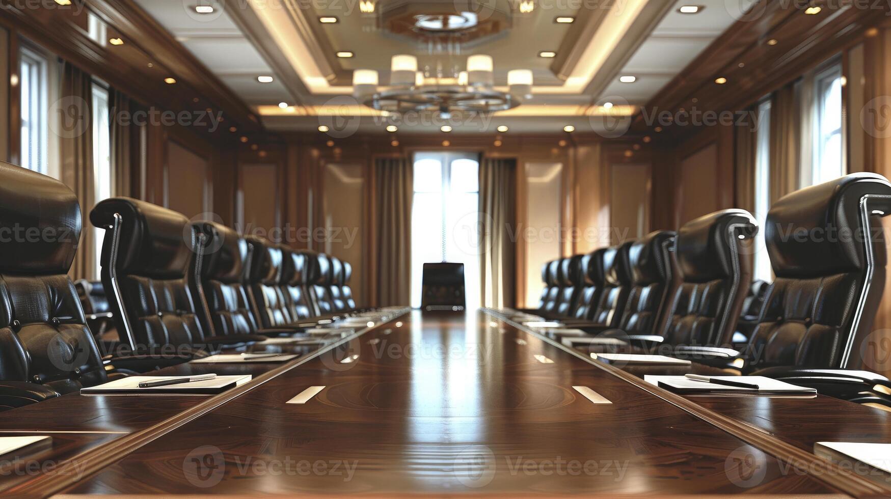 AI generated Boardroom Dynamics, Capturing the Essence of Executive Engagement in a Professional Corporate Setting photo