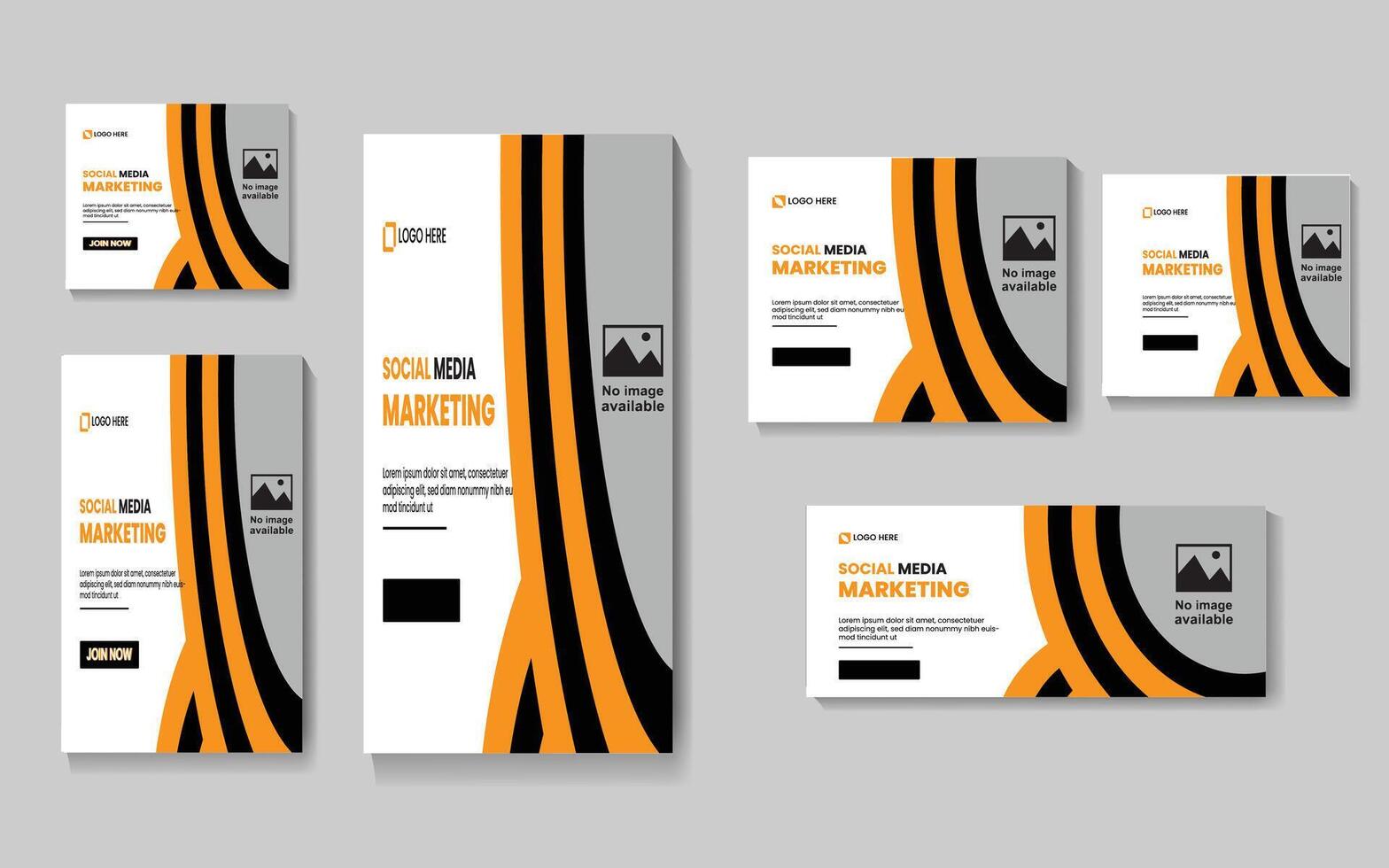 Business Website Banner Design vector