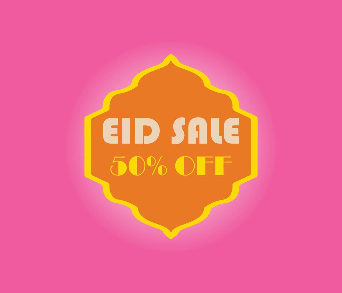 Eid Offer Sale banner design vector template