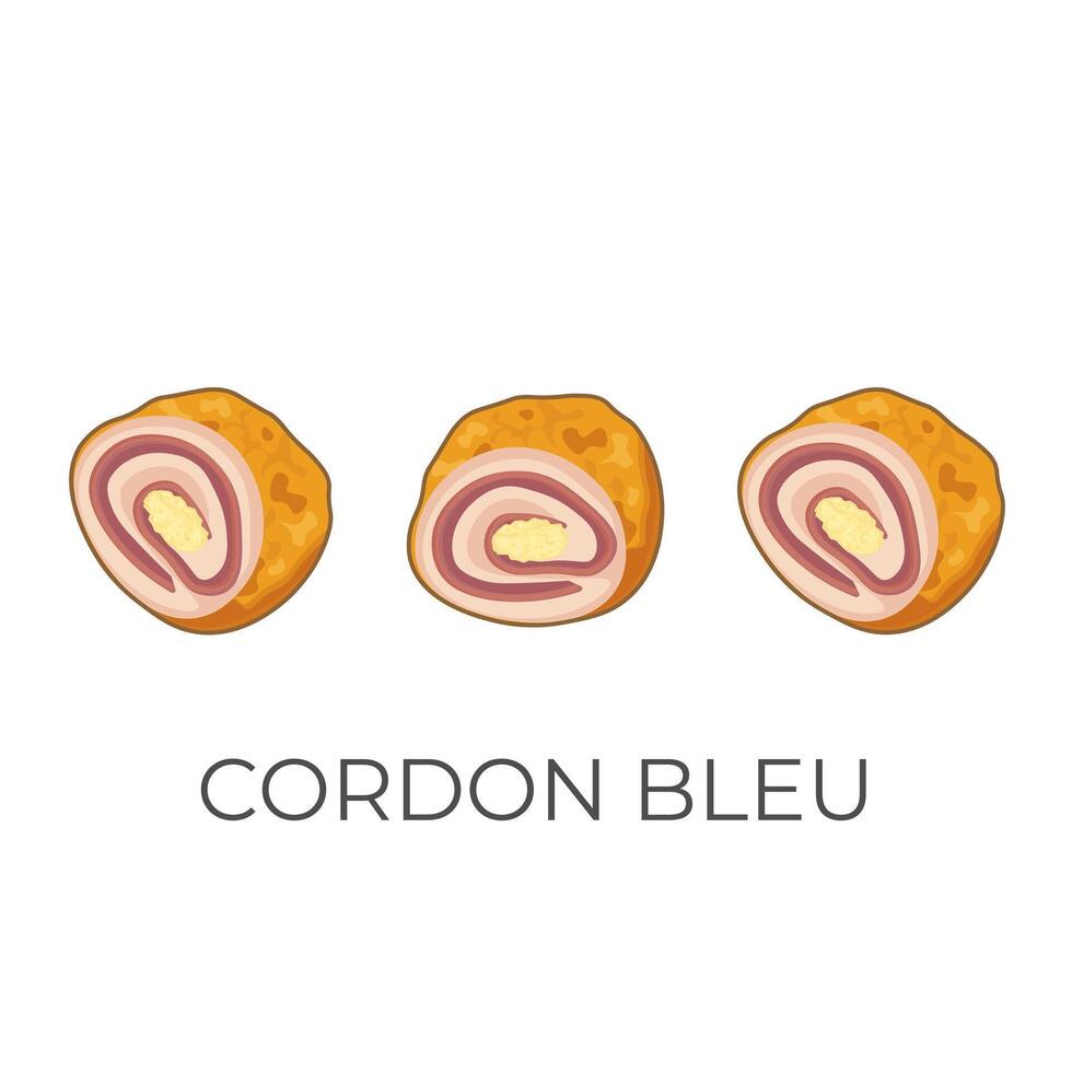 Vector Illustration Logo Isolated Cordon Bleu