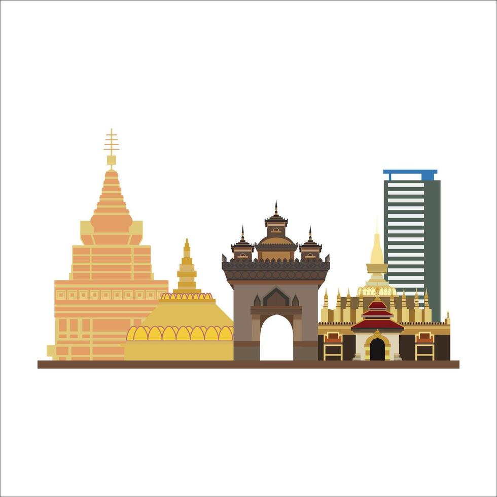 temple vector illustration