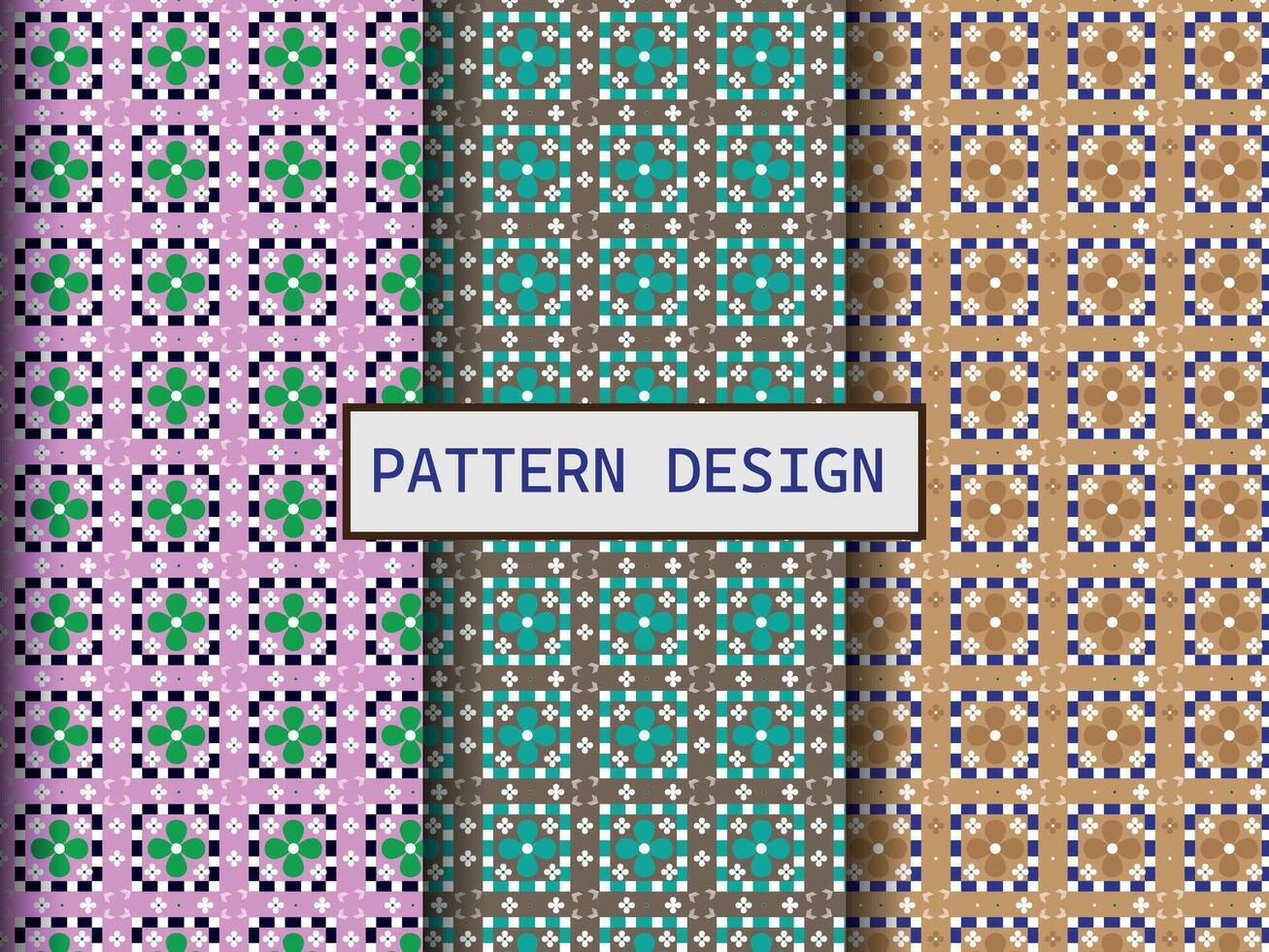 Vector set of design elements, Pattern design