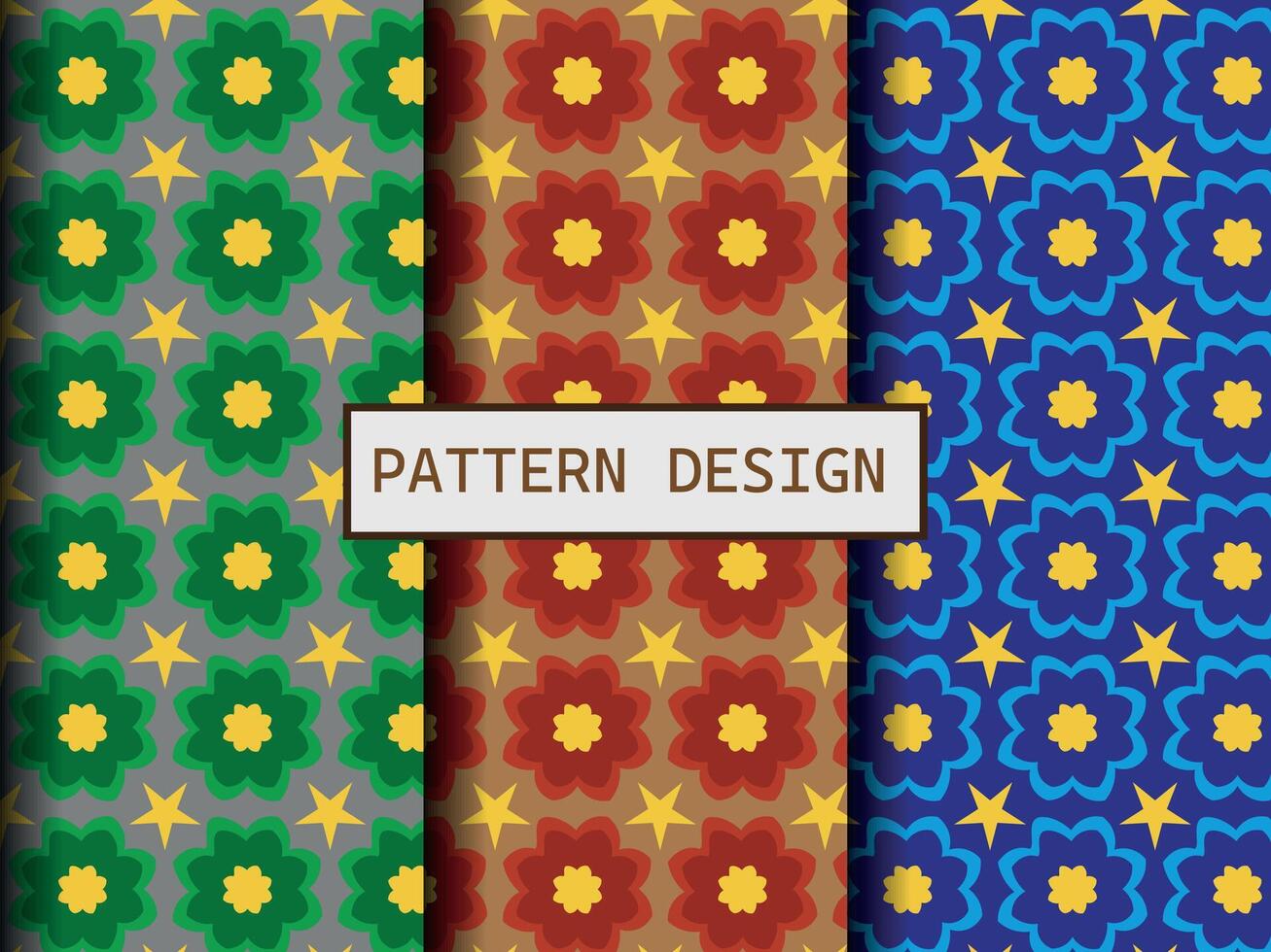 Vector set of design elements, Pattern design