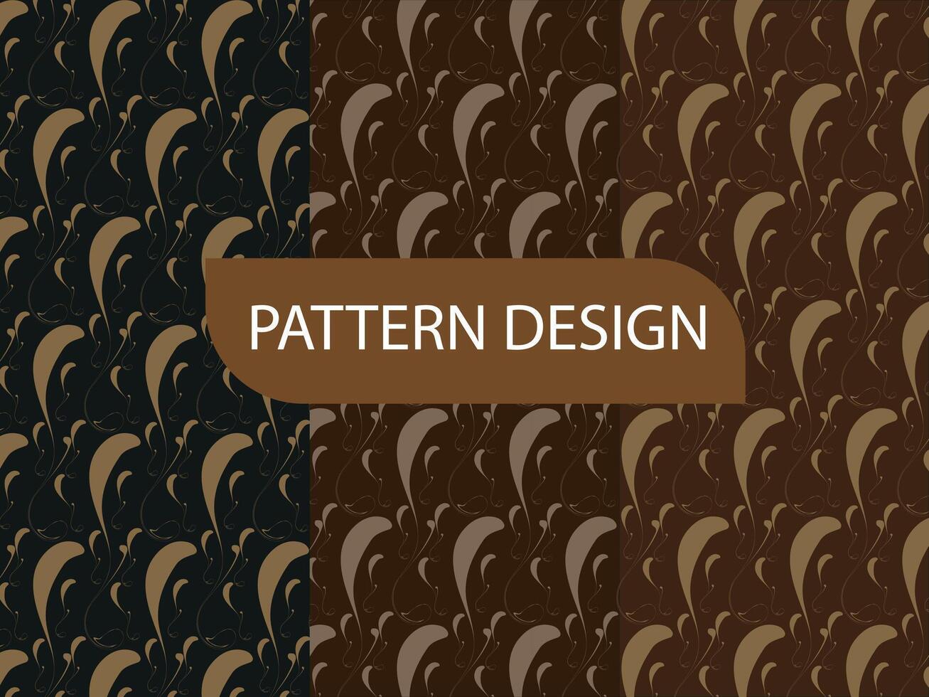 Pattern design floral vector