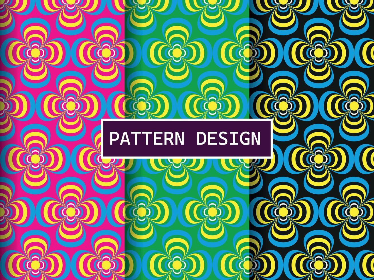 Vector set of design elements, Pattern design