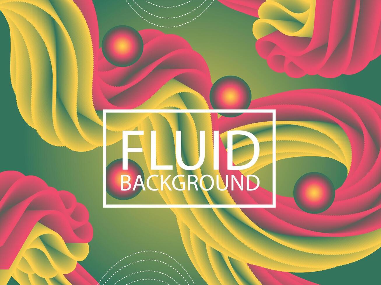 Trendy design template with fluid and liquid shapes. Abstract gradient backgrounds. vector