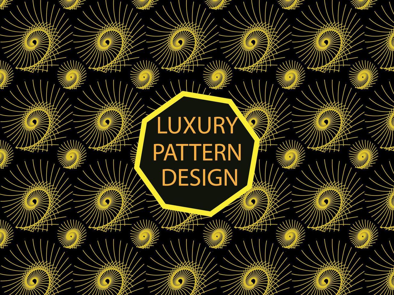 Luxury Unique Pattern Design vector