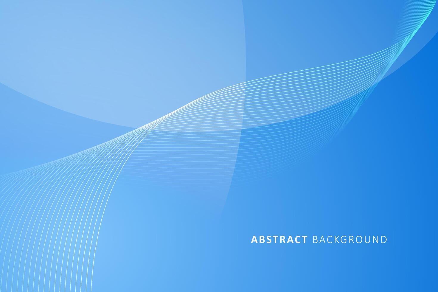 Modern blue gradient abstract background vector