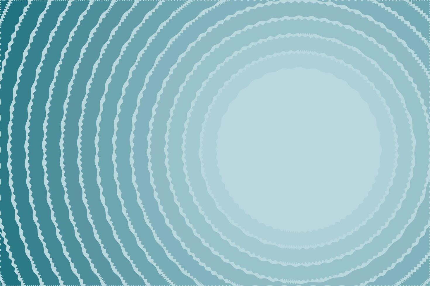 Blue Background With Circular Design vector