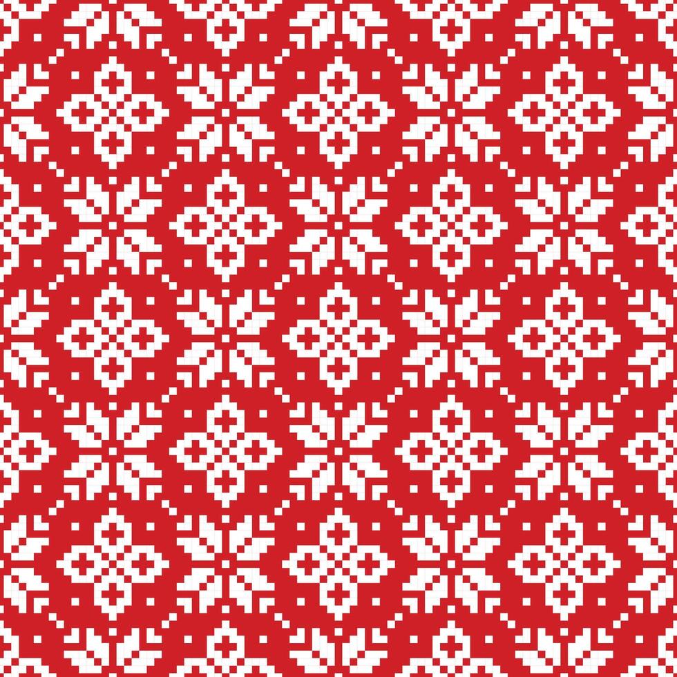 Ethnic seamless pattern. vector illustration graphic design by geometric aztec batik fabric knitting square cloth handmade