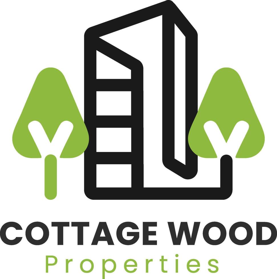 Cottage Woods Logo vector