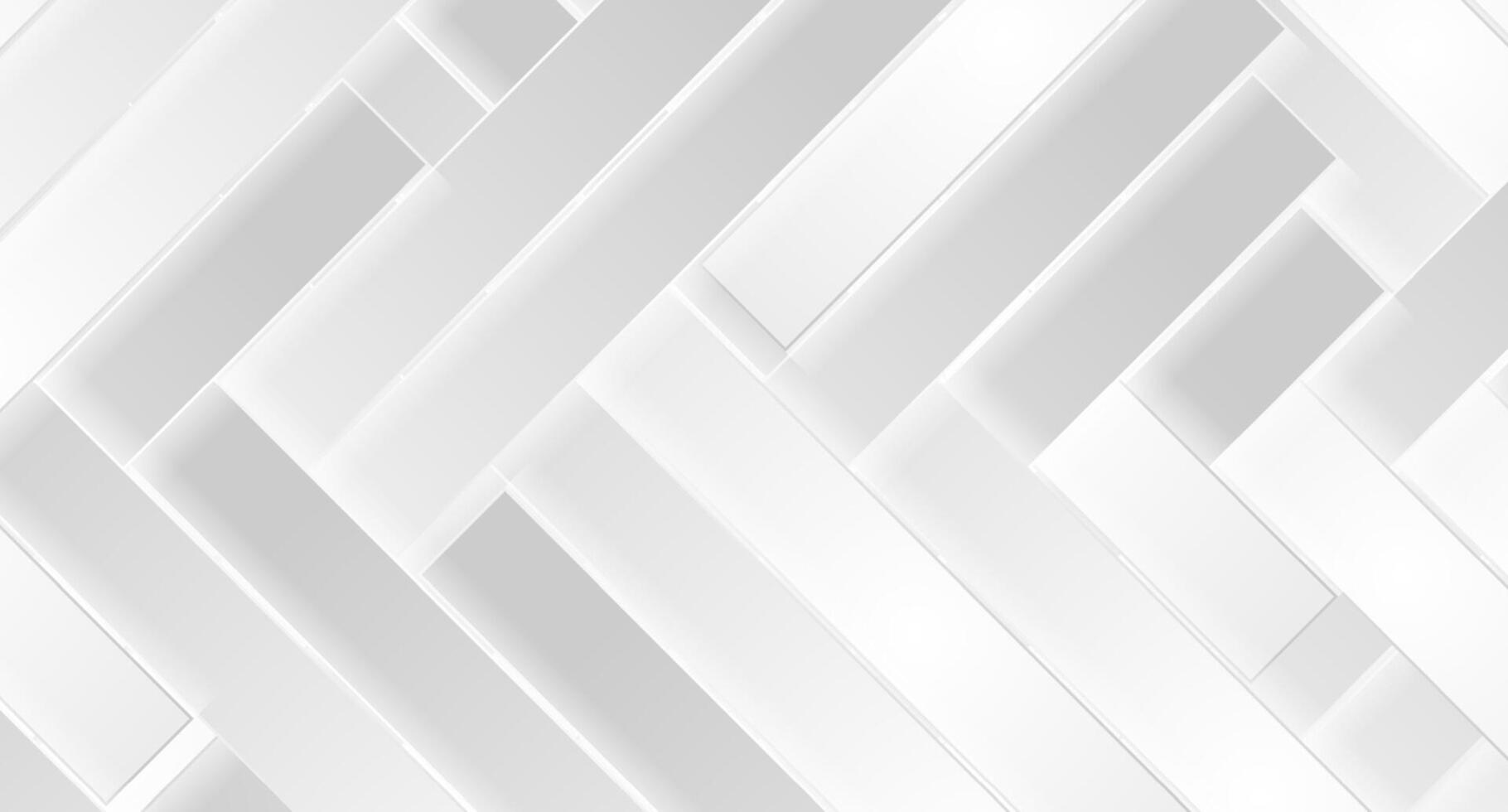 Geometric tech abstract background with grey stripes vector