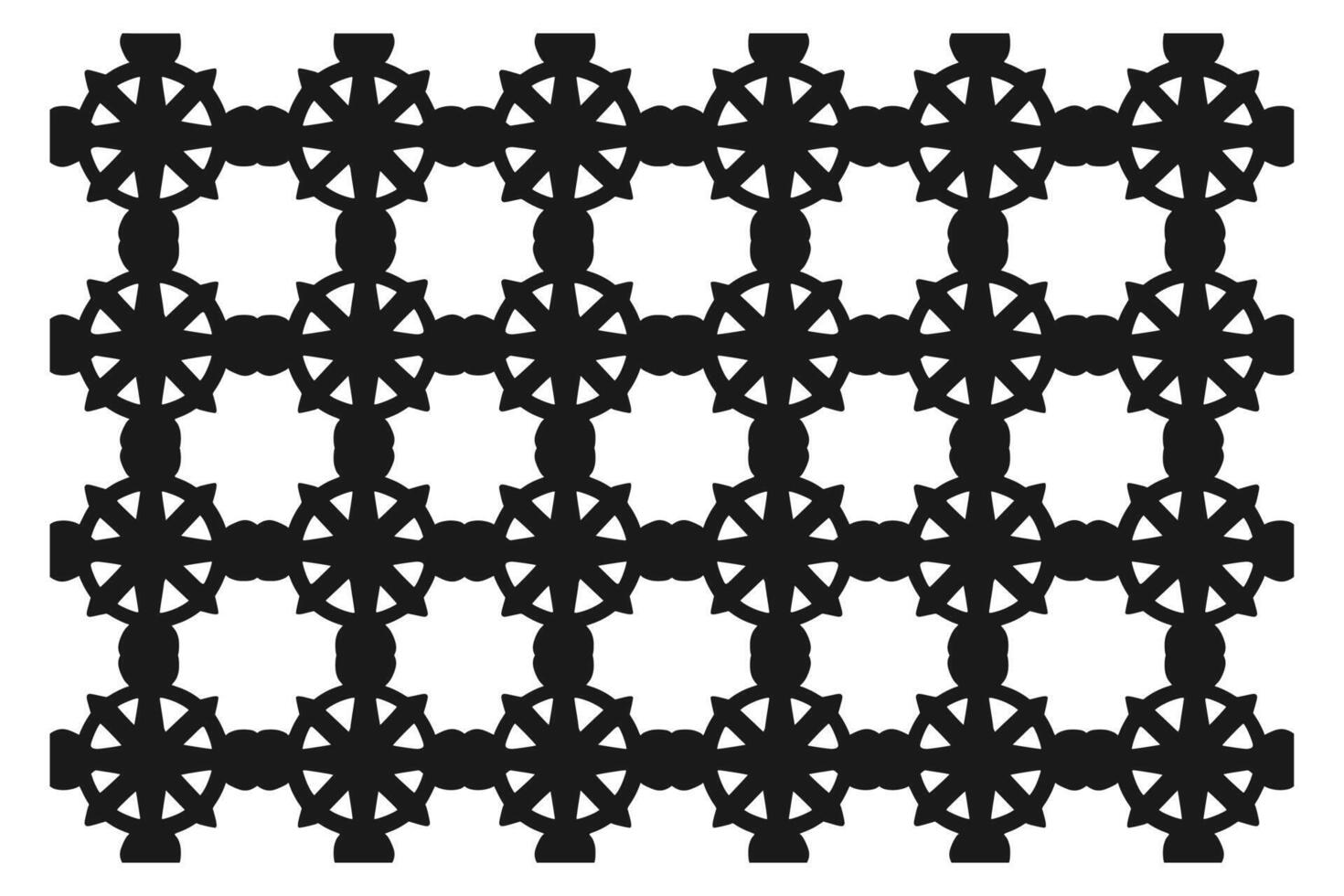 Islamic Geometric Pattern. Abstract mandala. Ethnic decorative element. Islam, Arabic, Indian, and Ottoman motifs vector