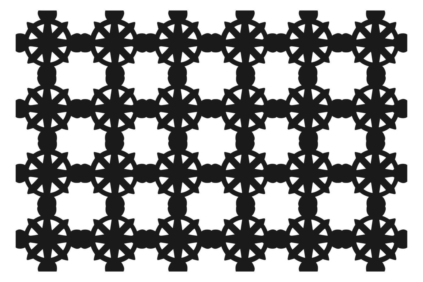 islámico geométrico modelo. resumen mándala étnico decorativo elemento. islam, Arábica, indio, y otomano motivos vector