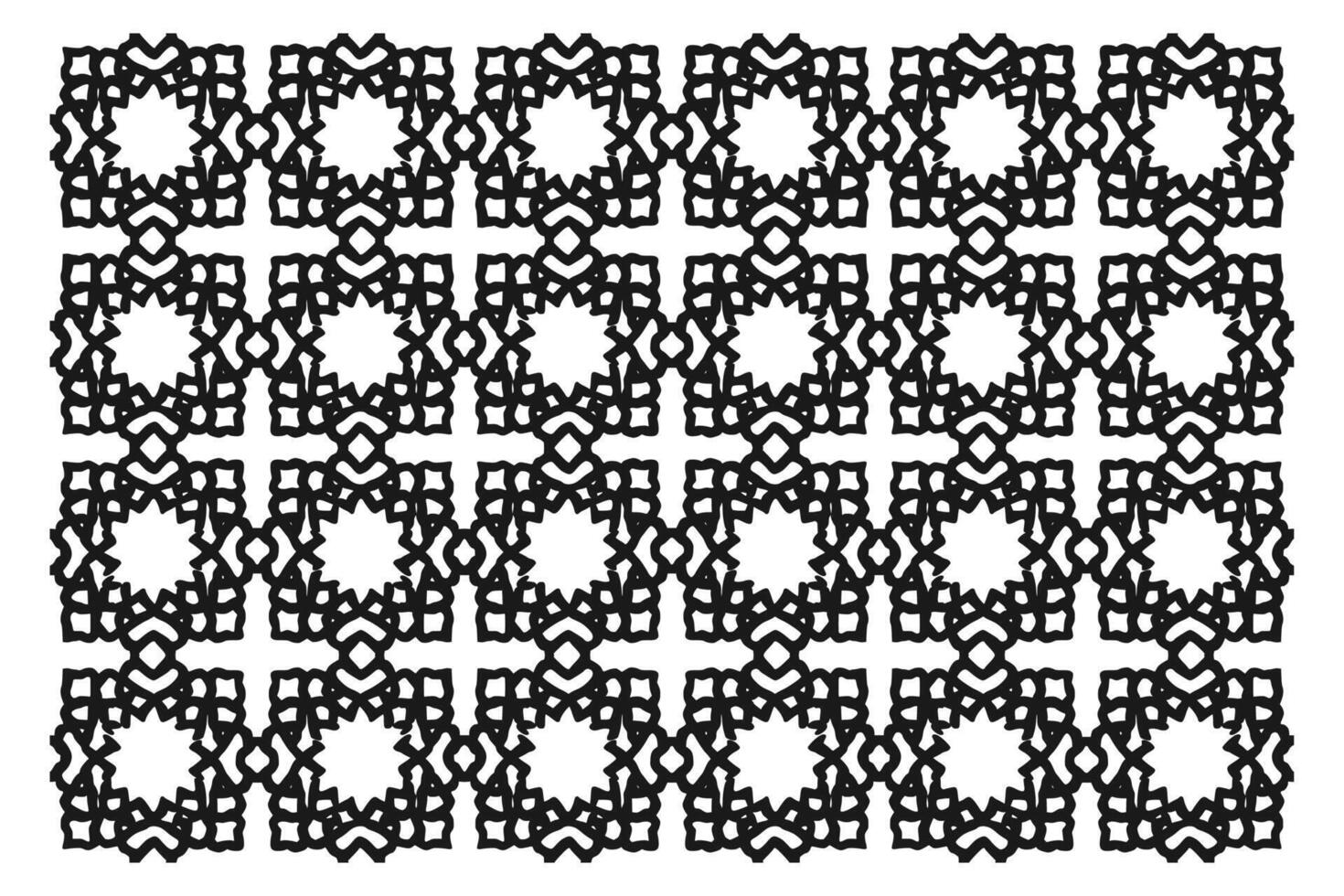 islámico geométrico modelo. resumen mándala étnico decorativo elemento. islam, Arábica, indio, y otomano motivos vector