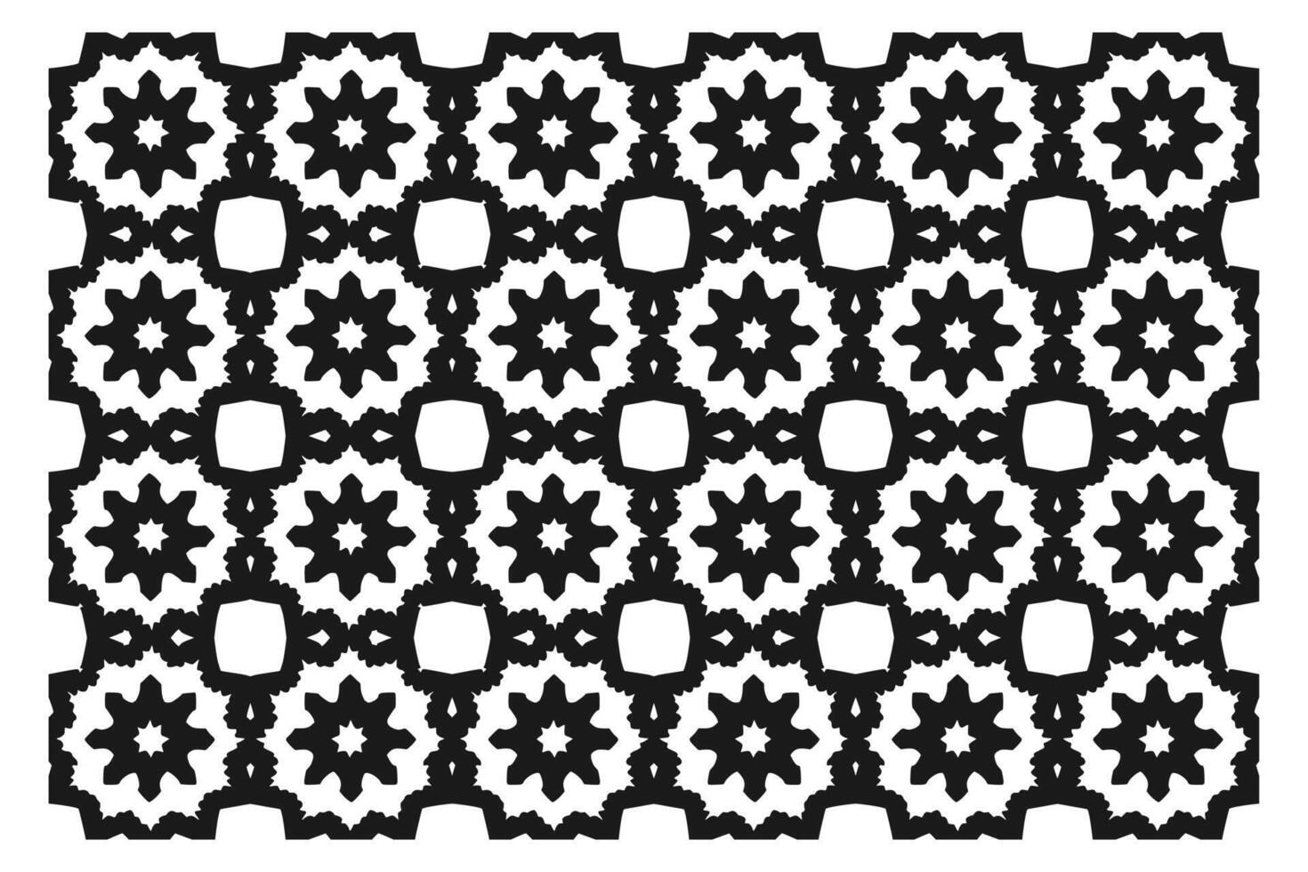 Islamic Geometric Pattern. Abstract mandala. Ethnic decorative element. Islam, Arabic, Indian, and Ottoman motifs vector
