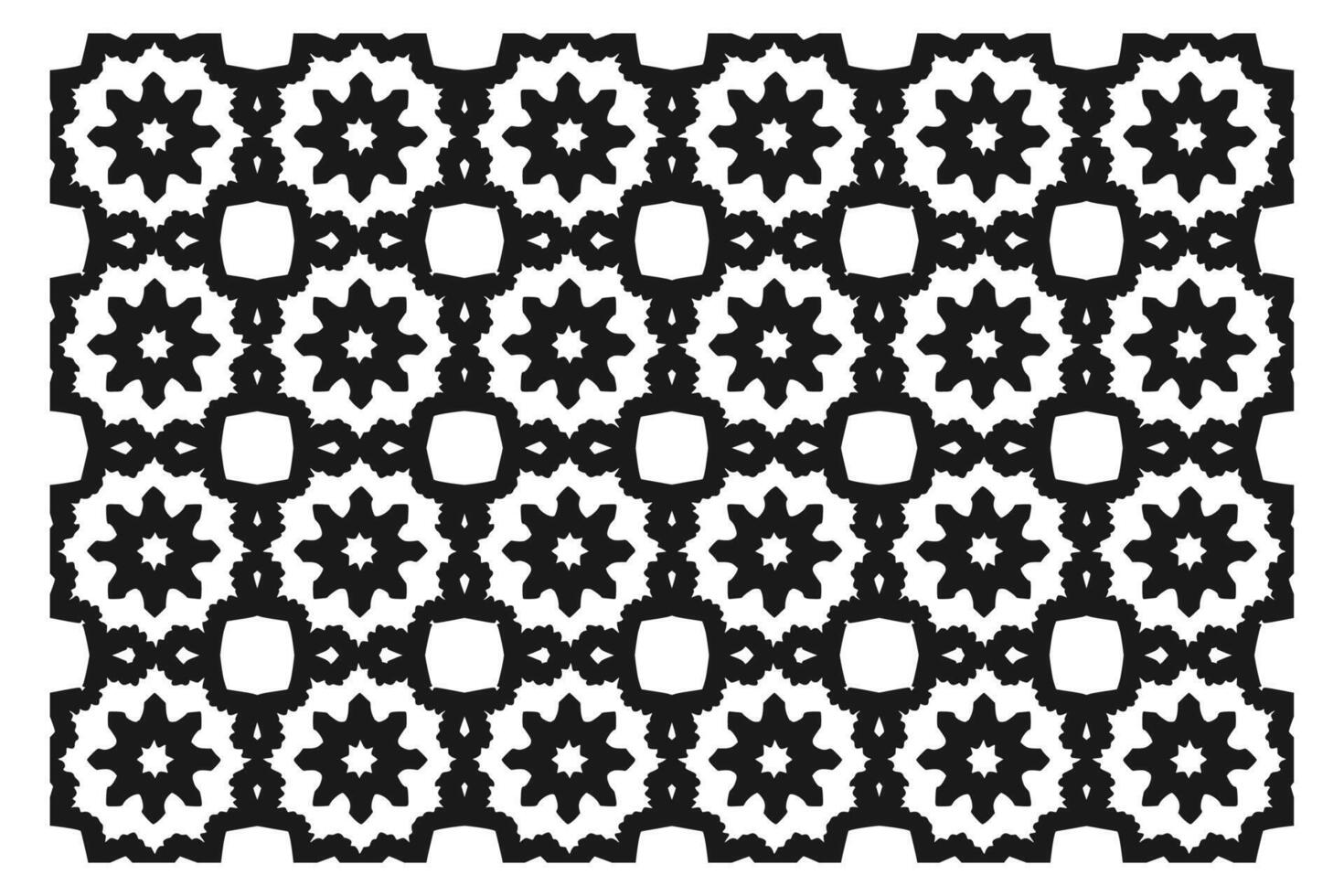 islámico geométrico modelo. resumen mándala étnico decorativo elemento. islam, Arábica, indio, y otomano motivos vector