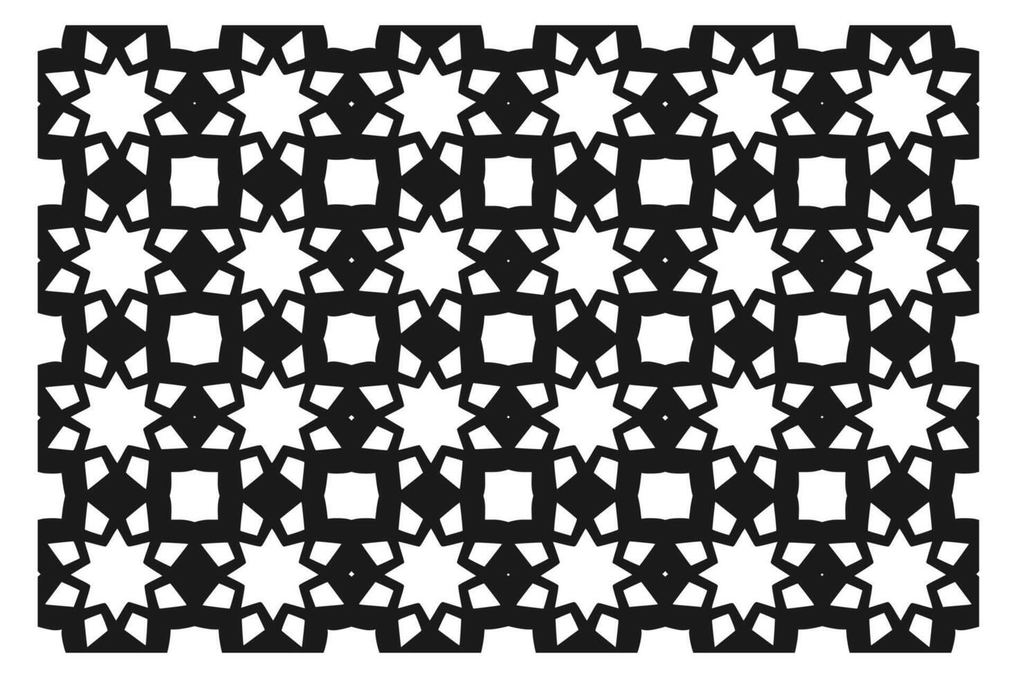 Islamic Geometric Pattern. Abstract mandala. Ethnic decorative element. Islam, Arabic, Indian, and Ottoman motifs vector