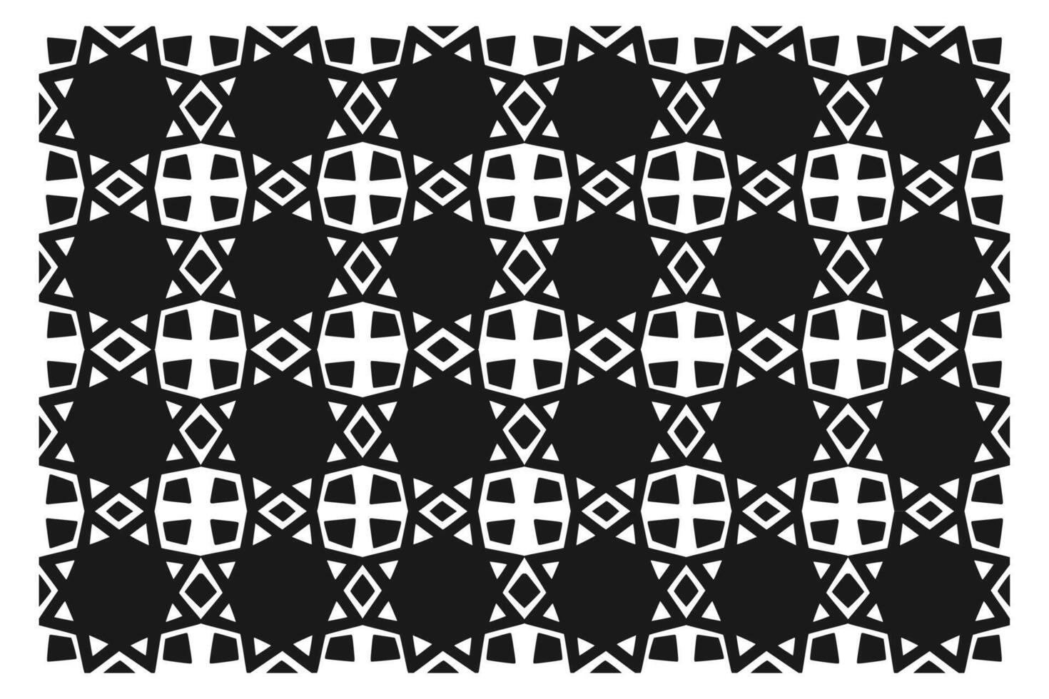 Islamic Geometric Pattern. Abstract mandala. Ethnic decorative element. Islam, Arabic, Indian, and Ottoman motifs vector