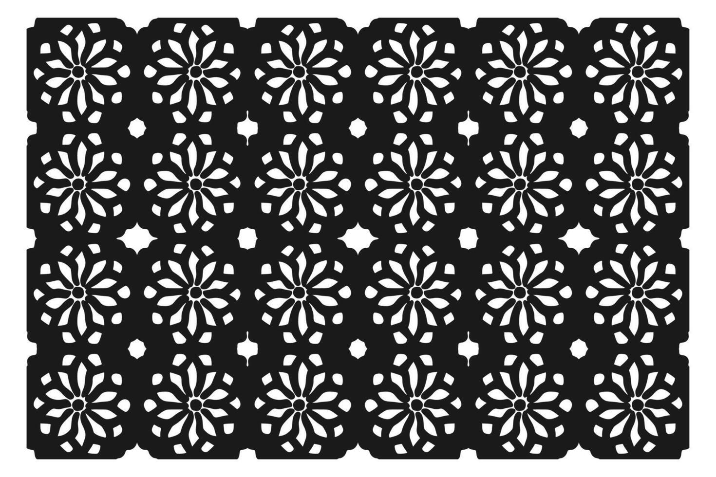 Islamic Geometric Pattern. Abstract mandala. Ethnic decorative element. Islam, Arabic, Indian, and Ottoman motifs vector