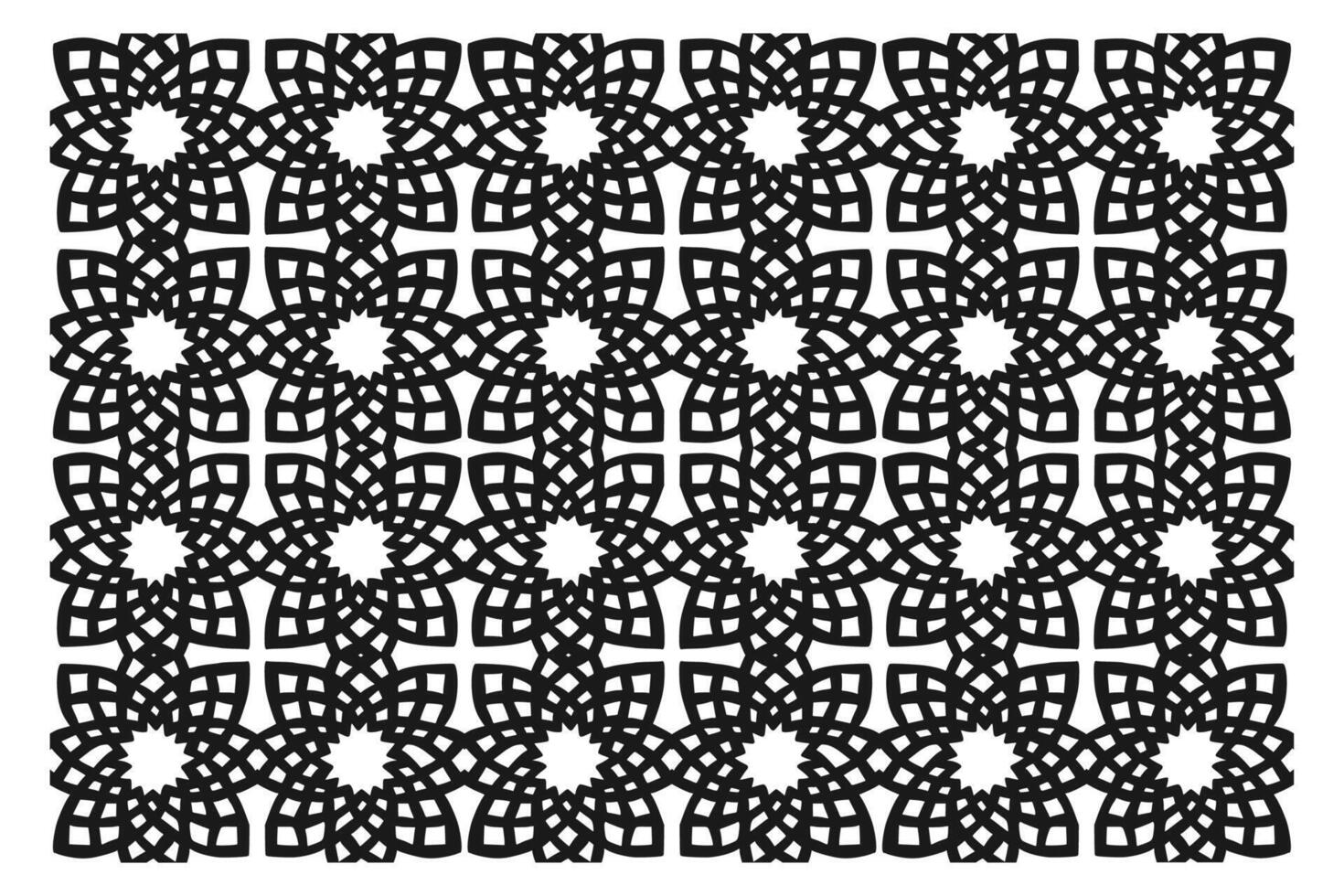 Islamic Geometric Pattern. Abstract mandala. Ethnic decorative element. Islam, Arabic, Indian, and Ottoman motifs vector