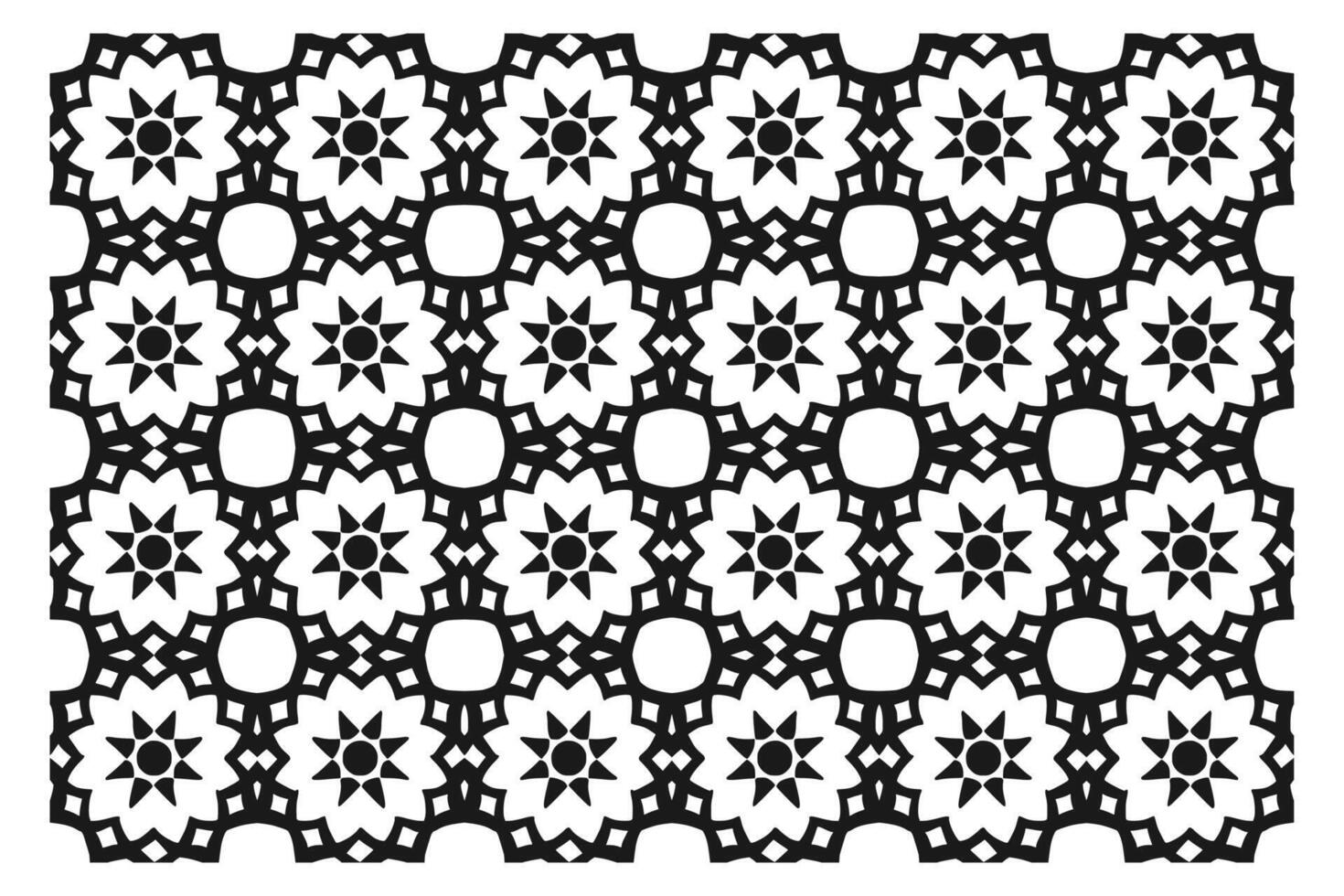 Islamic Geometric Pattern. Abstract mandala. Ethnic decorative element. Islam, Arabic, Indian, and Ottoman motifs vector