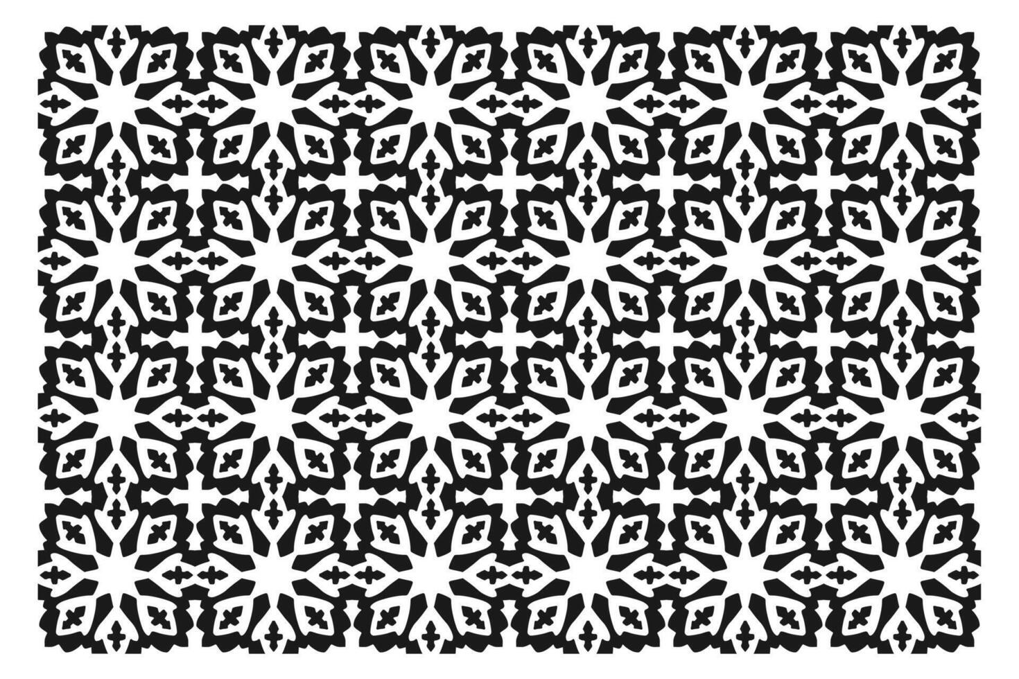 Islamic Geometric Pattern. Abstract mandala. Ethnic decorative element. Islam, Arabic, Indian, and Ottoman motifs vector
