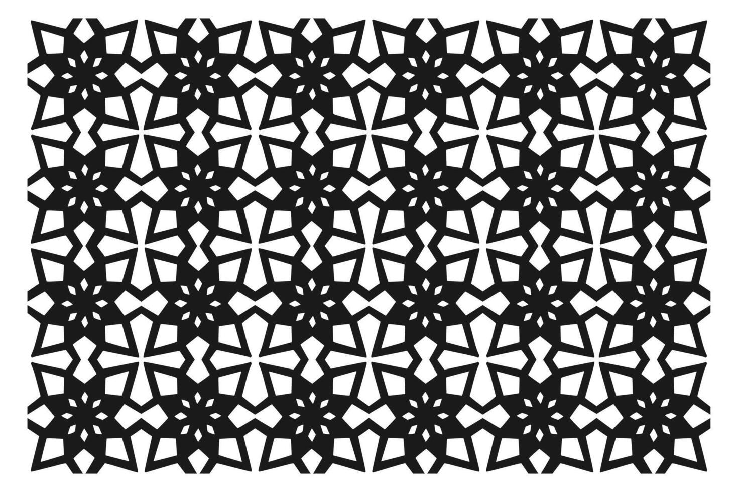 islámico geométrico modelo. resumen mándala étnico decorativo elemento. islam, Arábica, indio, y otomano motivos vector