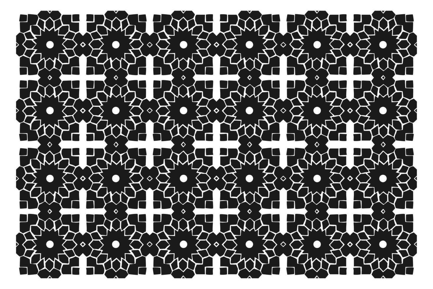 islámico geométrico modelo. resumen mándala étnico decorativo elemento. islam, Arábica, indio, y otomano motivos vector