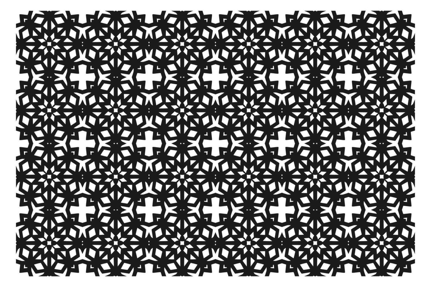 islámico geométrico modelo. resumen mándala étnico decorativo elemento. islam, Arábica, indio, y otomano motivos vector