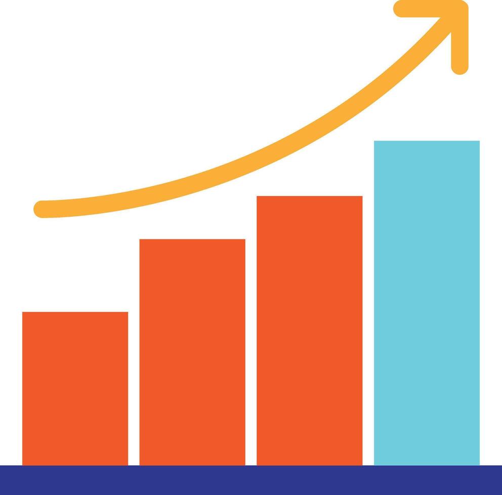 Graph Chart Analytics vector