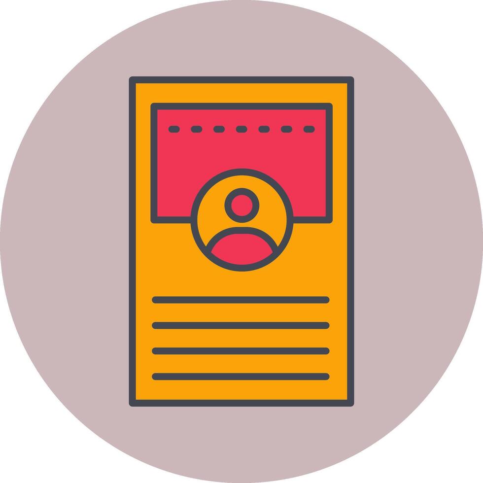Profile Vector Icon