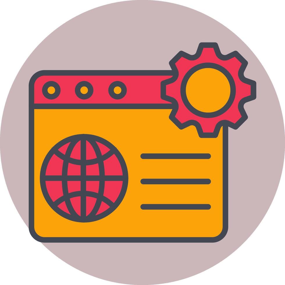 Web Optimization Vector Icon